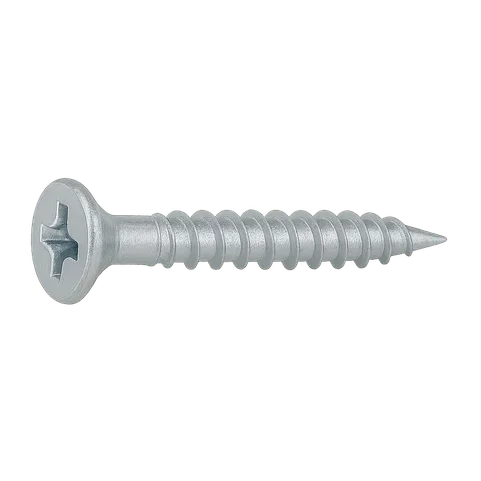 Саморез оконный 3,9х57 мм острый белый цинк