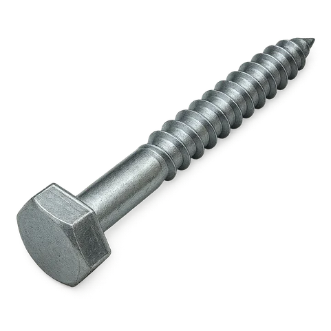 Шуруп глухарь шестигранный 12х180 мм оцинкованный
