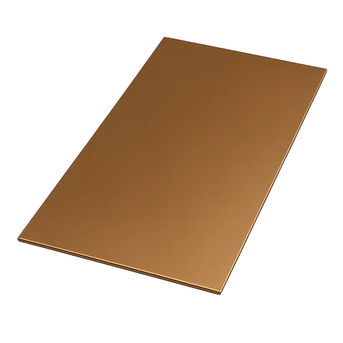 Бронзовый лист БрБ2Т 0,05х175 мм