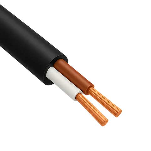 Шнур ШВВП 2х0,5 черный